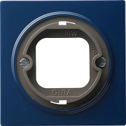 Накладка Gira S-color Синий для штыкового затвора для светового сигнала для крышек со штыковым затвором 065946