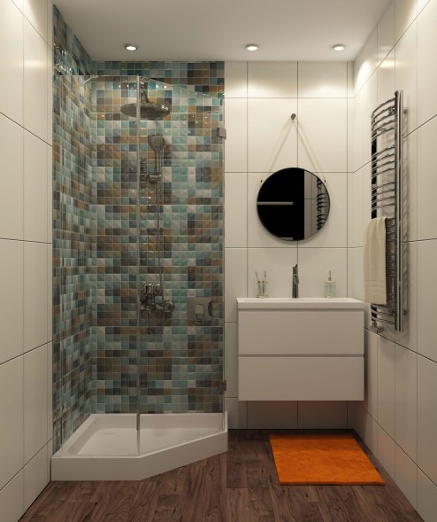 Влагозащищенный светильник Denkirs DK3012-AL