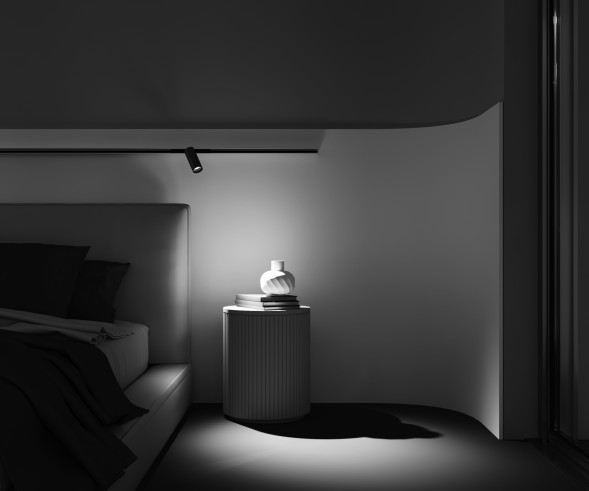 Трековый светильник Technical TR032-2-12W4K-M-BBS