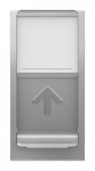 Розетка компьютерная RJ45 Schneider Electric Unica Modular Алюминий 1очная, кат. 6 UTP, 1 Модуль NU341430