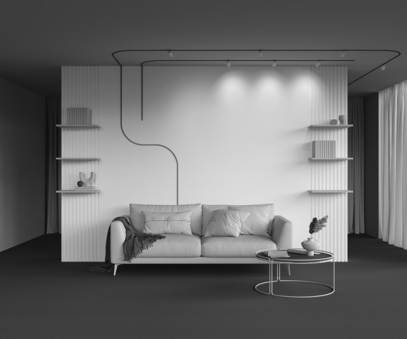 Трековый светильник Technical TR187-1-9W3K-M-BW