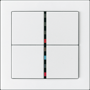 Рамка Jung FD Design Белый 1-постовая FD981WW