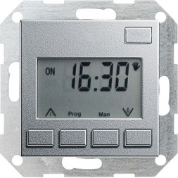 Электронный таймер Gira Event Алюминий Easy 117526