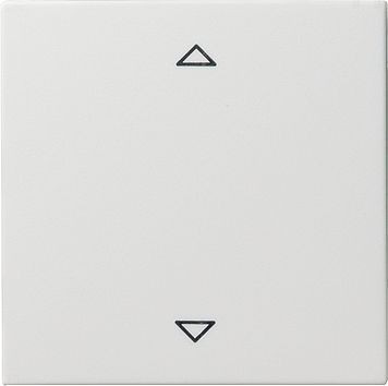 Радионакладка системы управления жалюзи Gira белый матовый с возможностью подключения датчиков 054527