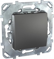 Заглушка Schneider Electric Unica Class Top графит 45х45 MGU5.866.12ZD