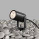 DK9800-BK Грунтовый светильник MOSS, IP65, GU10 LED, до 15 Вт, черный, алюминий