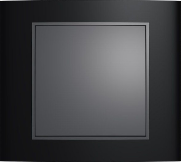 Рамка Berker B.3 Черный / антрацитовый 1 пост 10113005