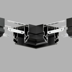 Угловой элемент 90° Denkirs TR2026-BK