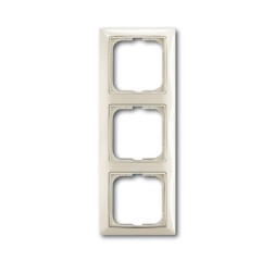 Рамка ABB Basic 55 Chalet-white 3 поста 2CKA001725A1513 2513-96-507