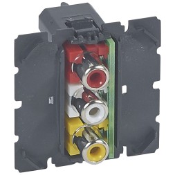 Розетка Legrand Celiane аудио/видео HD15 (VGA) 067316