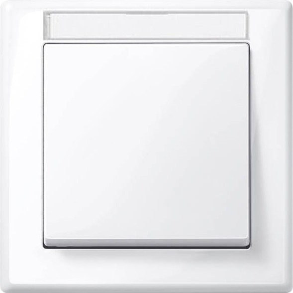 Рамка Merten M-Smart Активный белый с полем для надписи 1 пост MTN470125