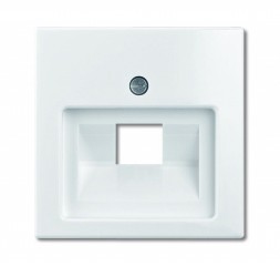 Плата центральная (накладка) ABB Basic 55 слоновая кость для блока питания micro USB - 6474 U 2CKA006400A0010 6478-92-507