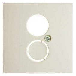 Центральная панель Berker R.1 белый, с блеском для розетки к громкоговорителю 11968982