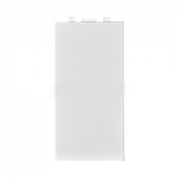 Заглушка ABB Zenit альпийский белый одномодульная 2CLA210000N1101 N2100 BL