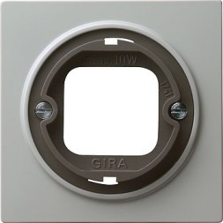 Накладка Gira S-color Серый для штыкового затвора для светового сигнала для крышек со штыковым затвором 065942