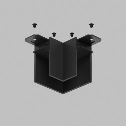 Угловой соединитель Denkirs TR2102-BK