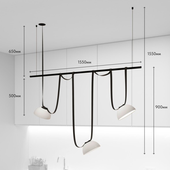 Комплект ременной трековой системы Belty DK55SET05-02-DG
