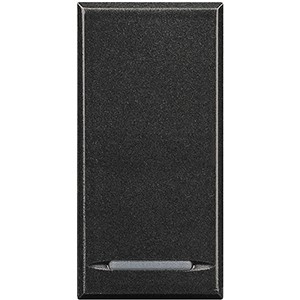 Кнопка Bticino Axolute Антрацит 1Р (NO) 16 А 250 В~ HS4055