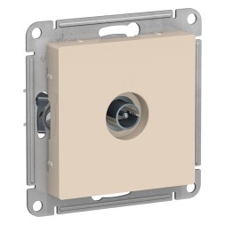 TV Антенна коннектор Schneider Electric Atlasdesign Бежевый механизм ATN000293
