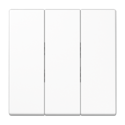 Клавиша Jung LS серия белая Тройная LS993BFWW