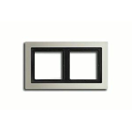Рамка Jung LS Design Edelstahl 2 поста ESD2982