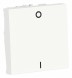 Выключатель Schneider Electric Unica Modular Белый двухполюс, 1-клавиш, сх. 2 16 AX, 250 В, 2 модуля NU326218