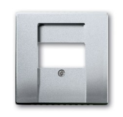 Плата центральная (накладка) ABB Future серебристо-алюминиевый для механизмов UAE/TAE для 0247 и 0248 2CKA001710A3659 1766-83