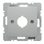 Центральная панель Berker R.1 полярная белизна, матовый для сигнального и контрольного устройства диаметром 18,8 мм 10631909