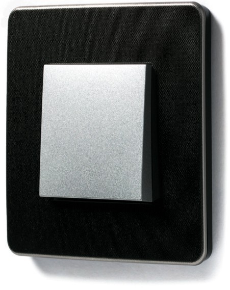 Рамка Schneider Electric Unica Studio Metal Никель / Антрацит 1 пост NU280253