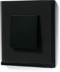 Рамка Schneider Electric Unica Pure Черное стекло / антрацит 1 пост NU600286