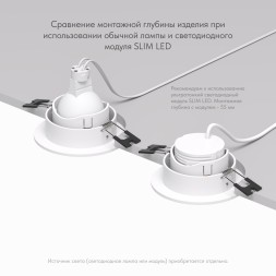 Точечный встраиваемый светильник Denkirs DK3061-WH