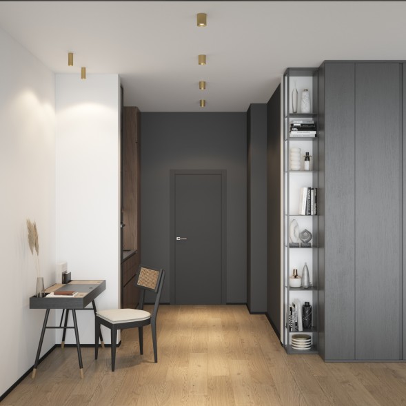 Накладной светильник SHINE TUBE DK2615-SB