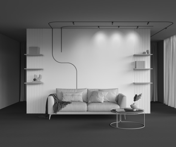 Трековый светильник Technical TR187-1-9W3K-M-BBS