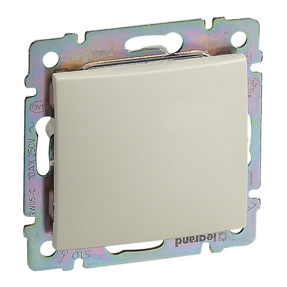 Переключатель Legrand Valena Слоновая кость 1-клавишный 16А 774105