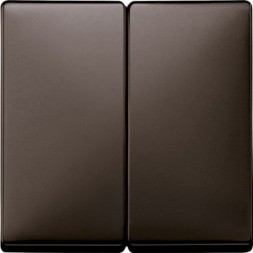 Клавиша Merten Artec коричневый 2-ная MTN3400-4015