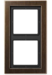 Рамка Jung LS Design Антик 2 поста MED2982AT