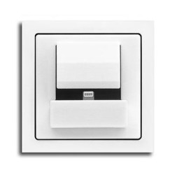 Плата центральная (накладка) ABB Busch-Duro 2000 SI слоновая кость для блока питания micro USB - 6474 U 2CKA006400A0007 6478-212-500