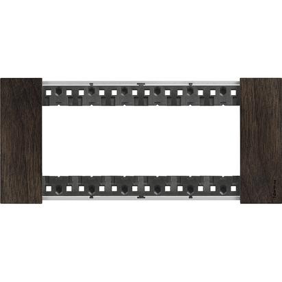 Рамка Bticino Living Now NOCE 6-модульная KA4806LG