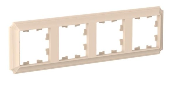 ATN101204 4-постовая РАМКА ПЕСОЧНЫЙ, AtlasDesign Antique Schneider Electric