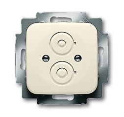 Рамка центральная с суппортом ABB Busch-Duro 2000 SI слоновая кость 2CKA001710A0698 2529-212