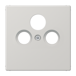 Накладка Jung LS серия Светло-серый TV-SAT-FM розетки LS990SATLG