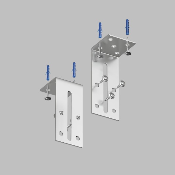 Уголок регулируемый для закладных профилей Denkirs TR3045-AL