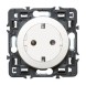 Розетка Legrand Celiane белая плоская 2к+3 067166