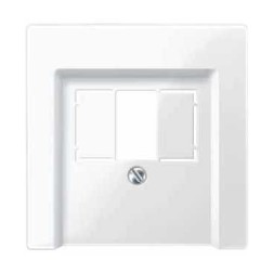 Накладка Merten Artec белый для аудиорозетки MTN296019