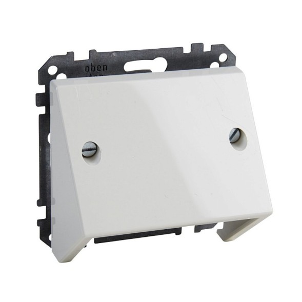 Центральная плата Merten M-серия полярно-белый для вставок наклонная MTN464919