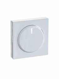 Плата центральная (накладка) ABB Future davos/альпийский белый с ручкой и лампой для поворотного светорегулятора 2CKA006599A3009 6540-84-102-500