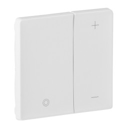 Лицевая панель Legrand Valena Life Белая для кнопочного светорегулятора 754890