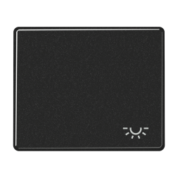 Клавиша Jung SL 500 Черный 1-я с символом &quot;ОСВЕЩЕНИЕ&quot; SL590LSW