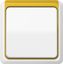 Рамка Jung CD Plus Желтый внешняя 1 пост CDP82GE