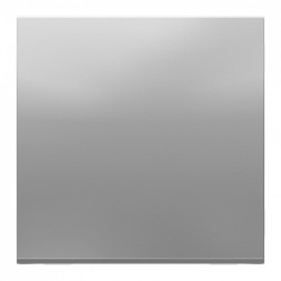 Выключатель Schneider Electric Unica Modular Алюминий 1-клавишный, кнопочный, сх. 1 10 A, 2модуля NU320630
